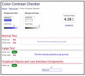 WebAIM Contract Checker