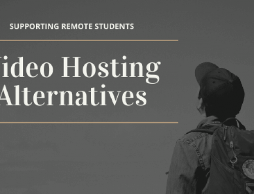 Video Hosting Alternatives